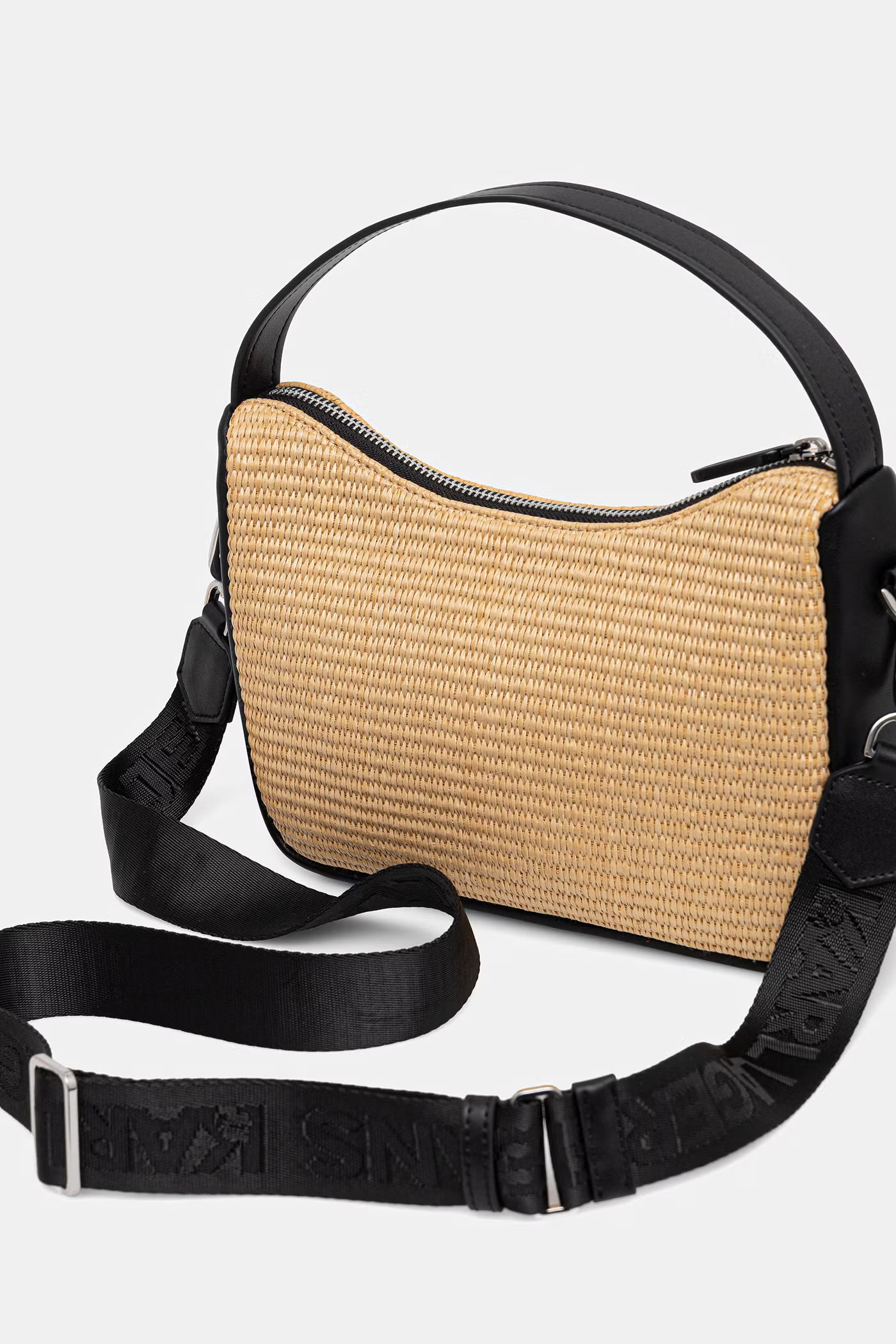 Karl Lagerfeld Jeans Borsa a Tracollo da Donna Intrecciata