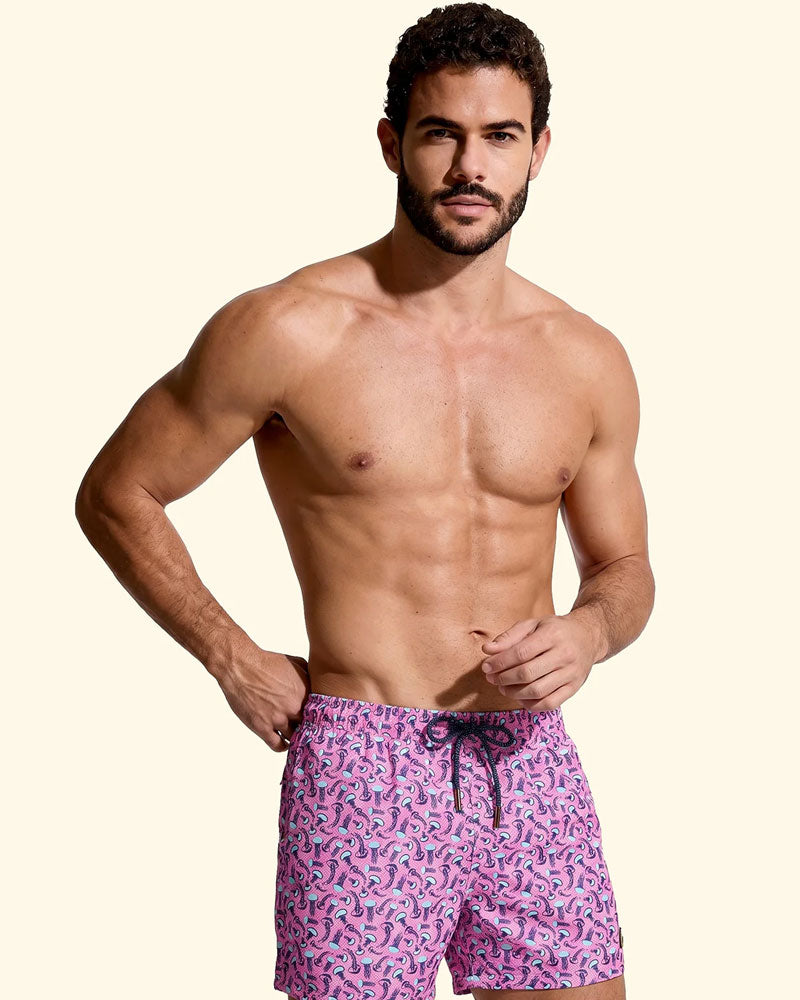 F**k Costume Boxer con Fantasia Colore Rosa