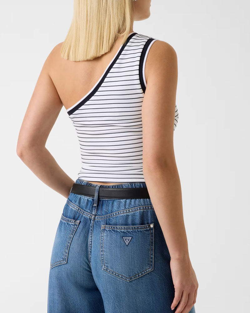 Guess Top Monospalla a Righe