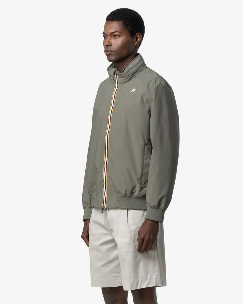 K-Way Giacca Arsene Stretch Dot Colore Verde