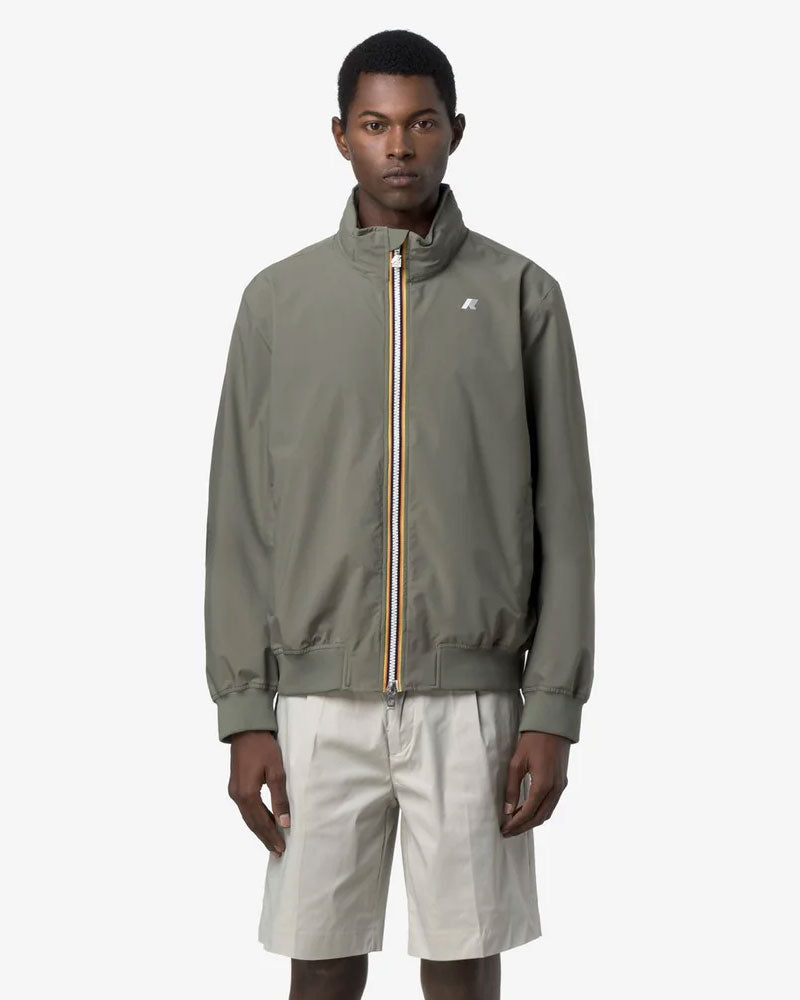 K-Way Giacca Arsene Stretch Dot Colore Verde