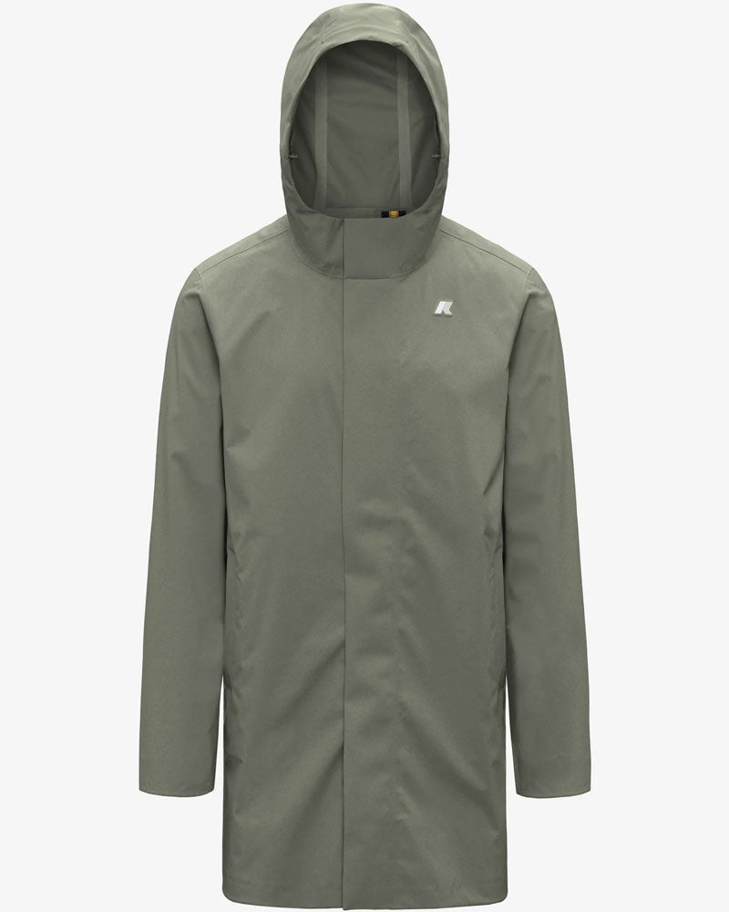 K-Way Giaccone Tommy Stretch 2L Colore Verde
