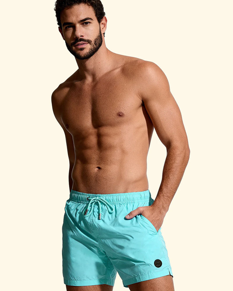 F**k Shorts Mare con Lacci Colore Verde Acqua