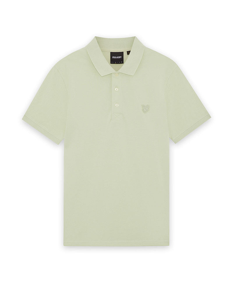 Lyle & Scott Polo in Cotone Superfine Colore Verde Menta