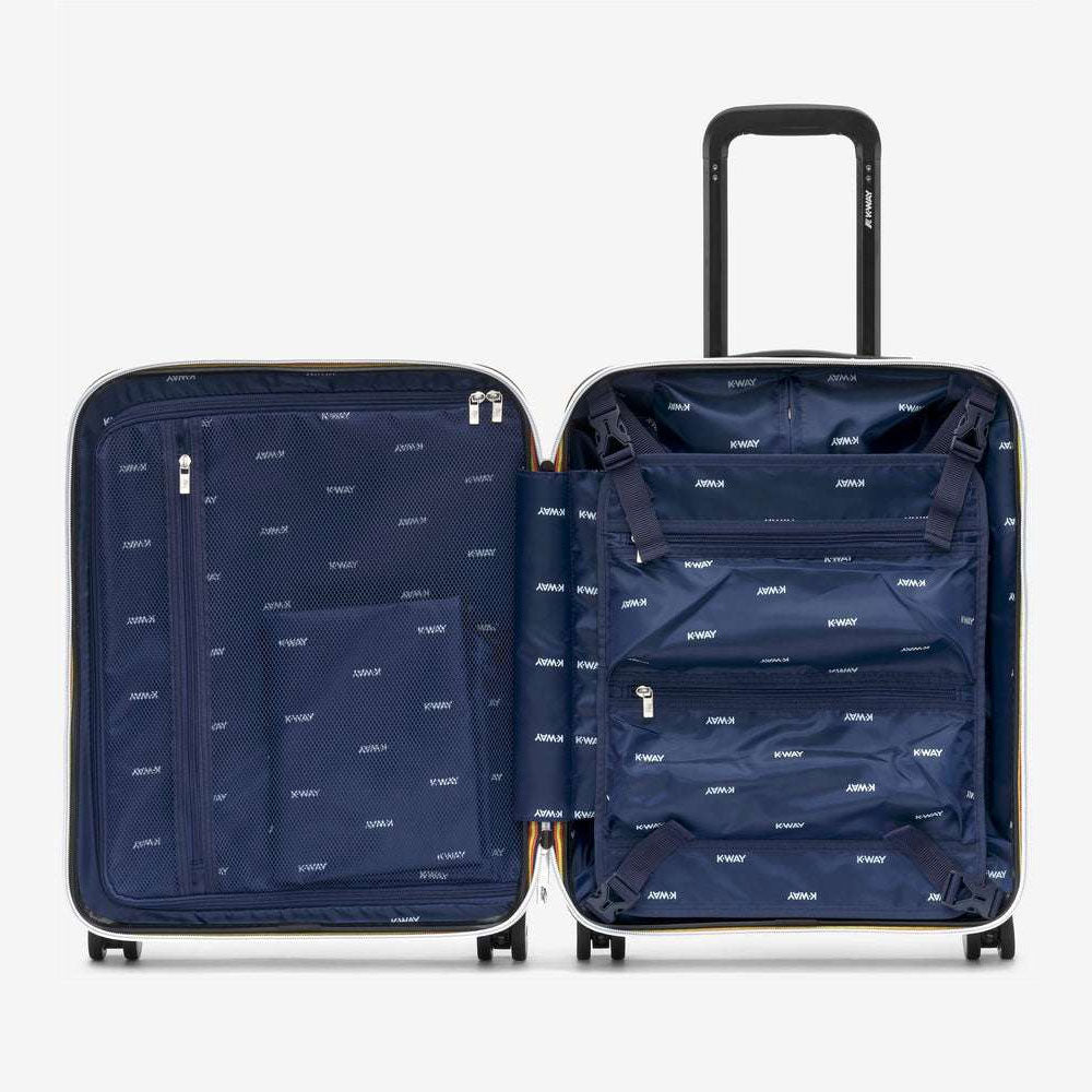 K-Way Trolley Eudoxieur Logo Colore Verde Metallizzato