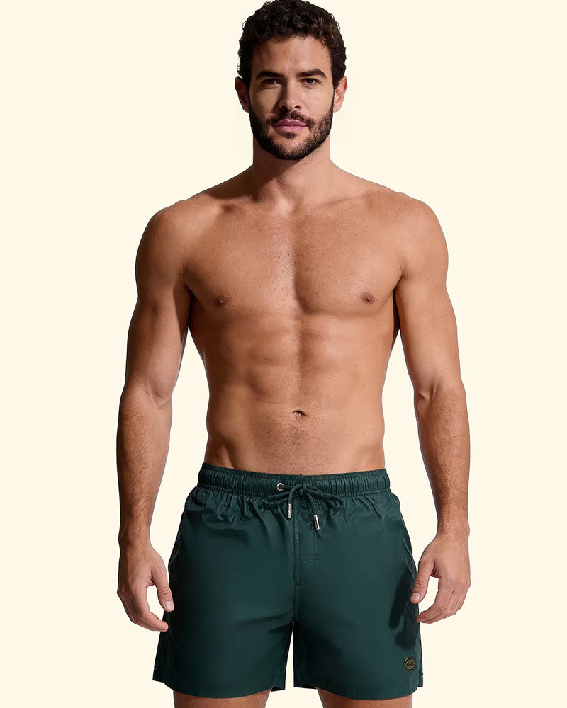 F**k Shorts Mare con Lacci Colore Verde Smeraldo